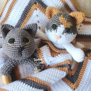 Manta de apego Gato personalizado