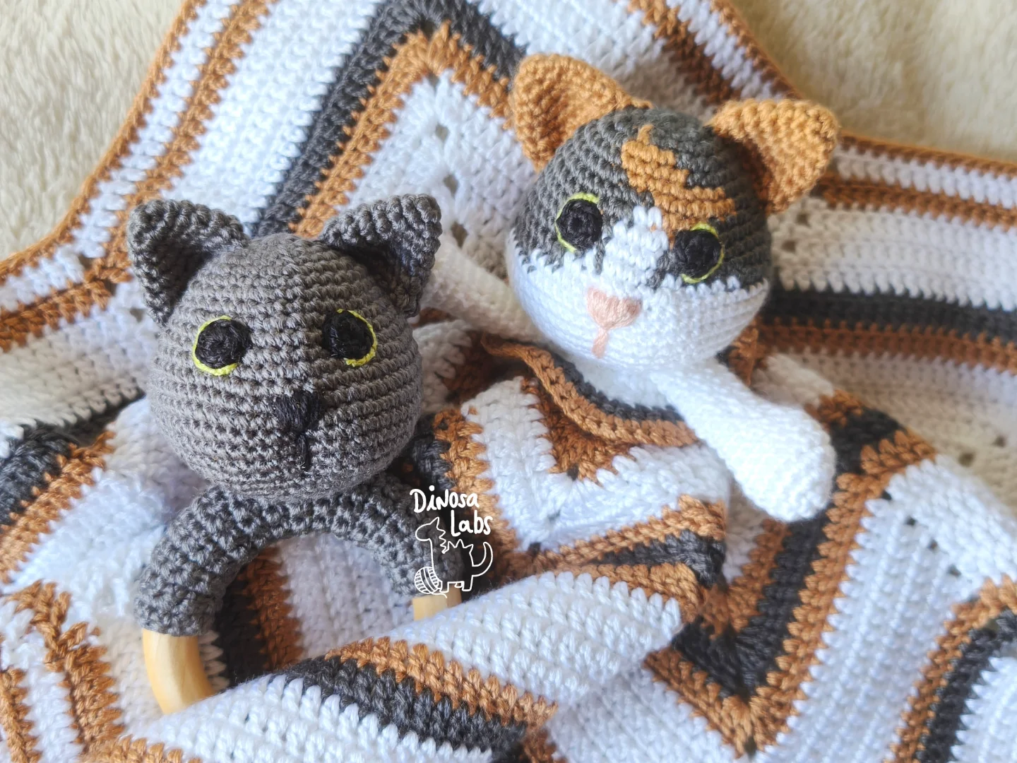 Manta de apego Gato personalizado