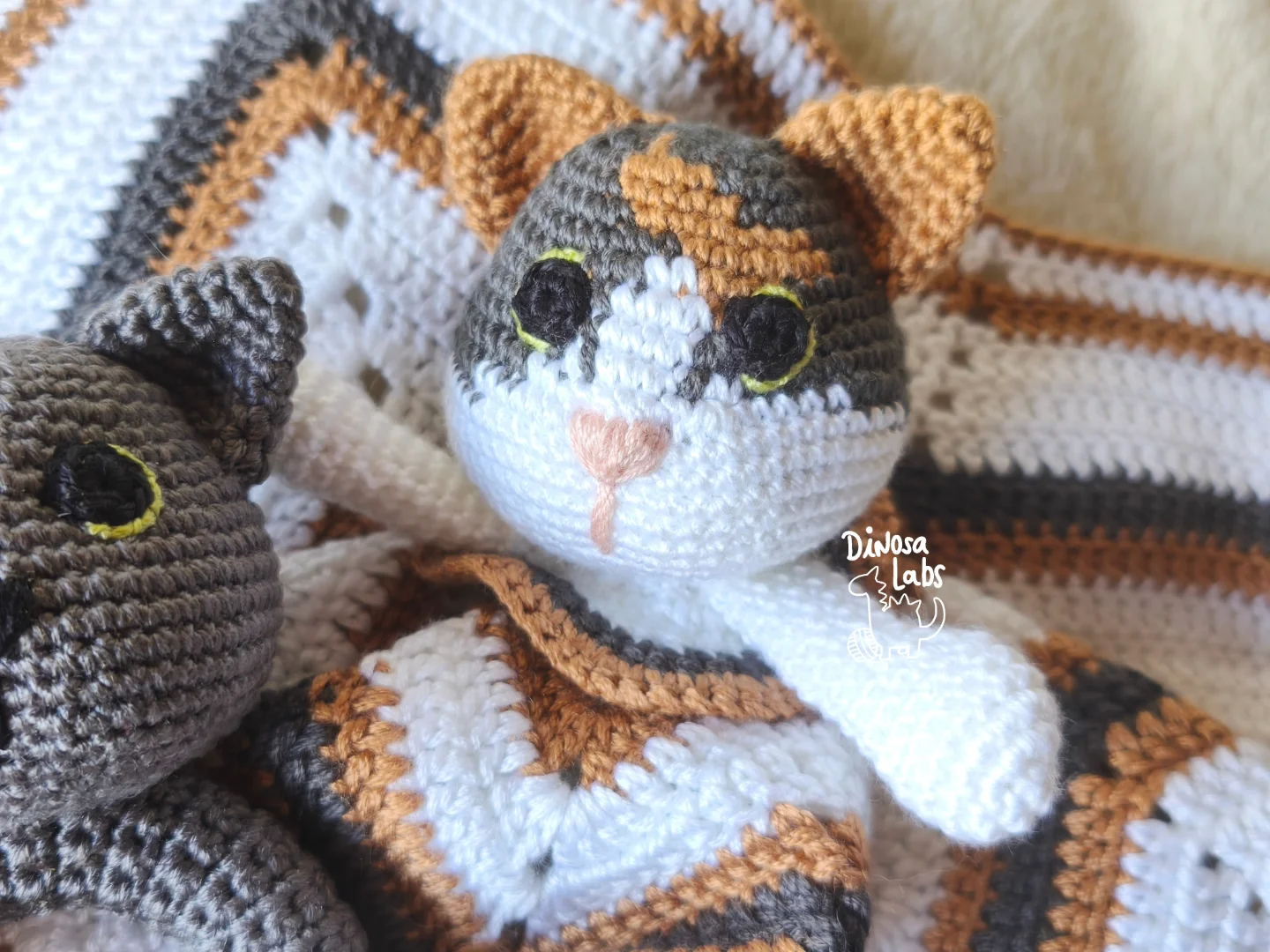 Manta de apego Gato personalizado - Imagen 2