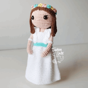Niña de comunión - personalizada