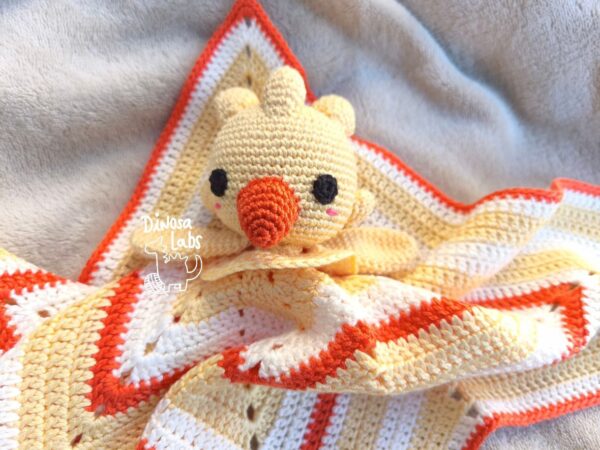 ¡Kweh! Manta de apego Chocobo - Imagen 3