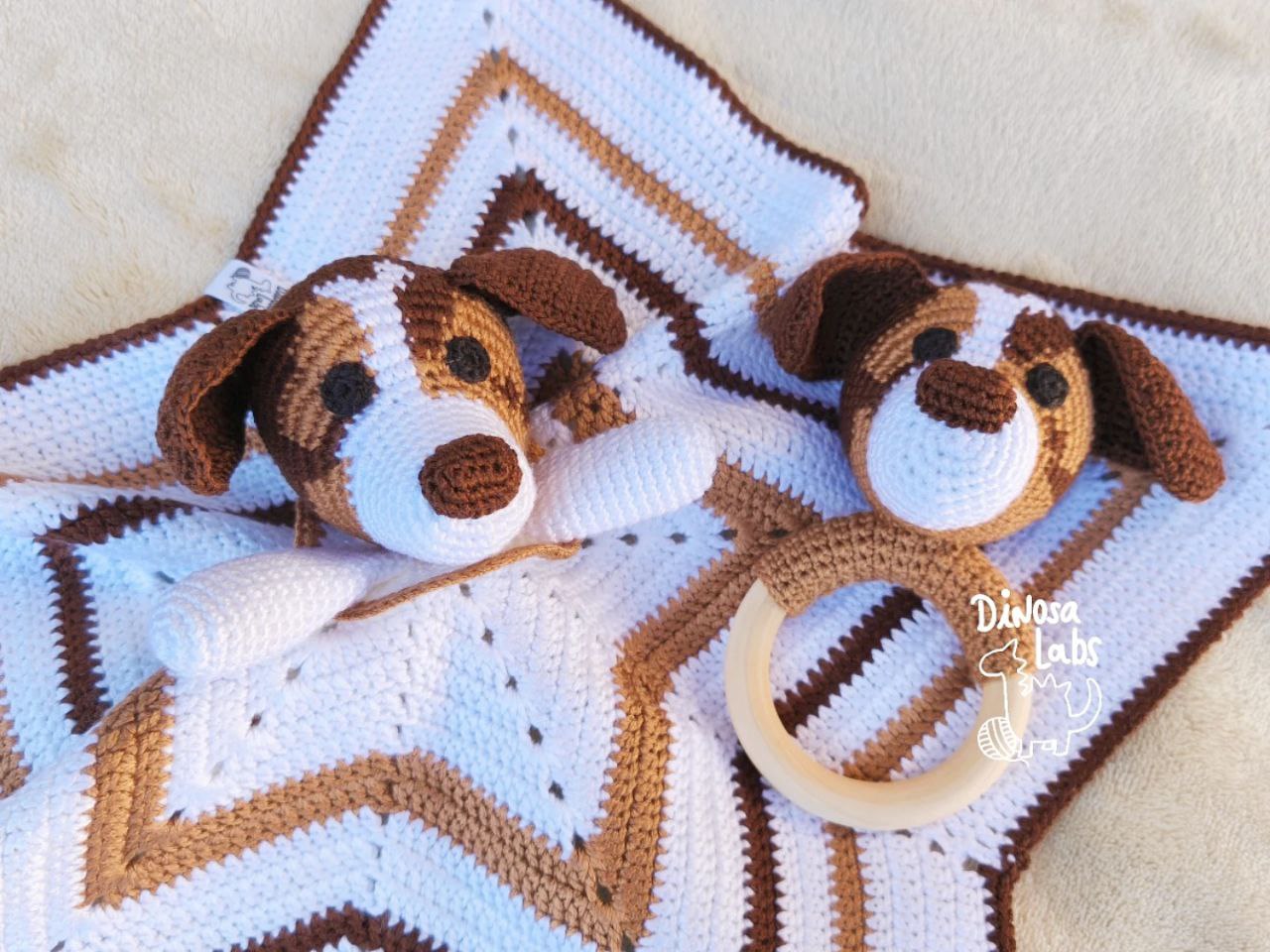 Manta apego perro personalizado DINOSA LABS