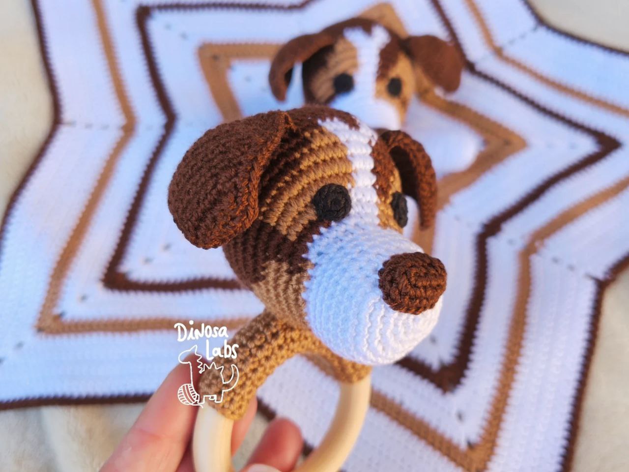 Manta de apego perrito personalizado - Imagen 2