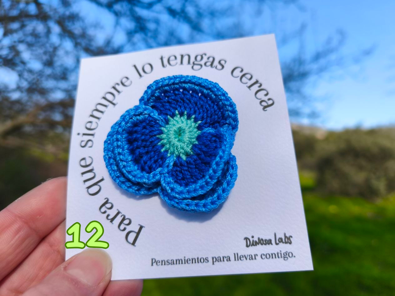 Pensamiento - Broche - Imagen 15