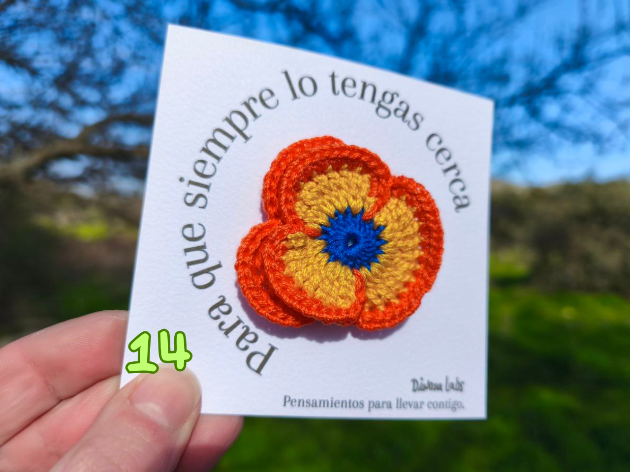 Pensamiento - Broche - Imagen 17