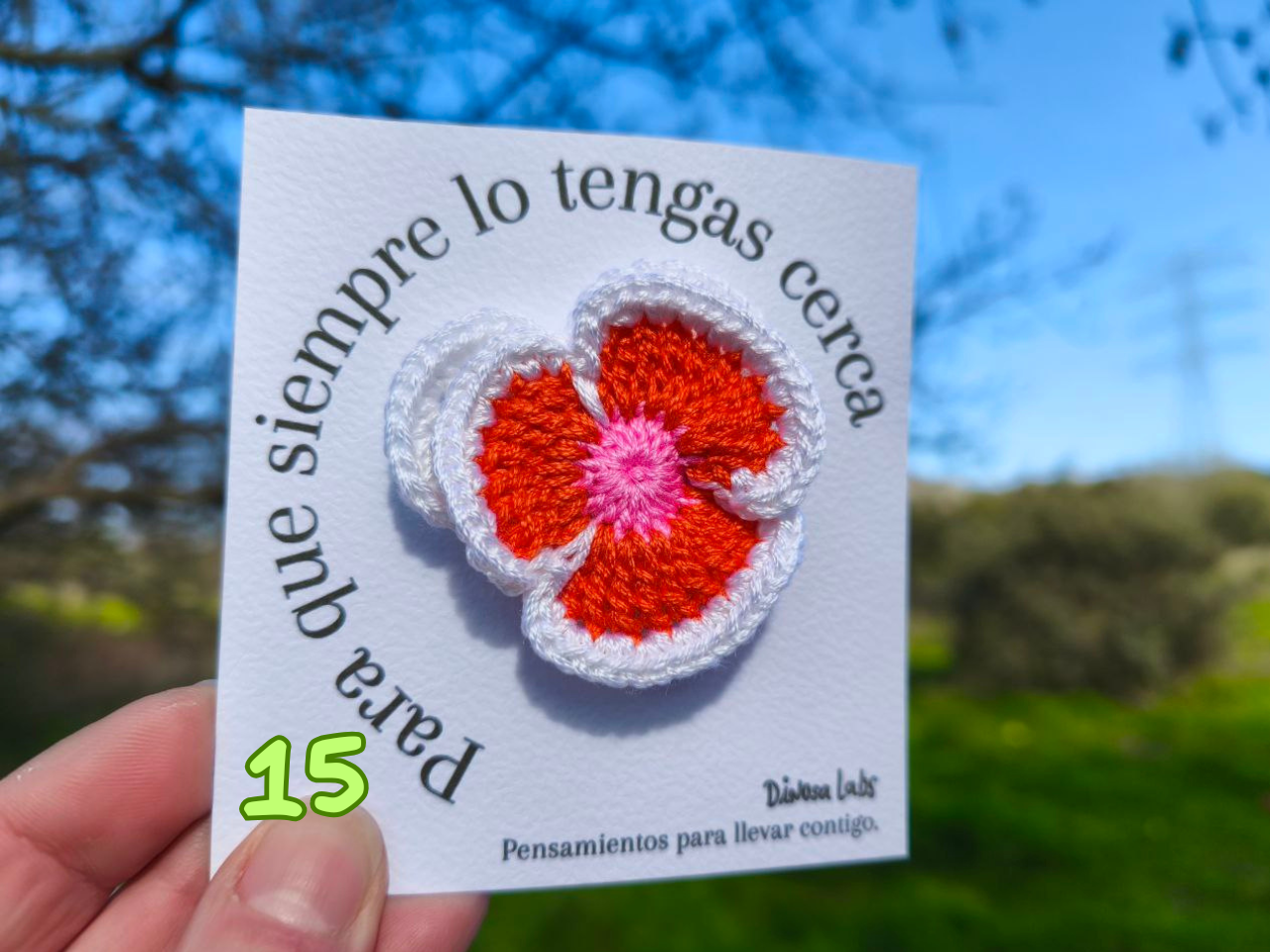 Pensamiento - Broche - Imagen 18