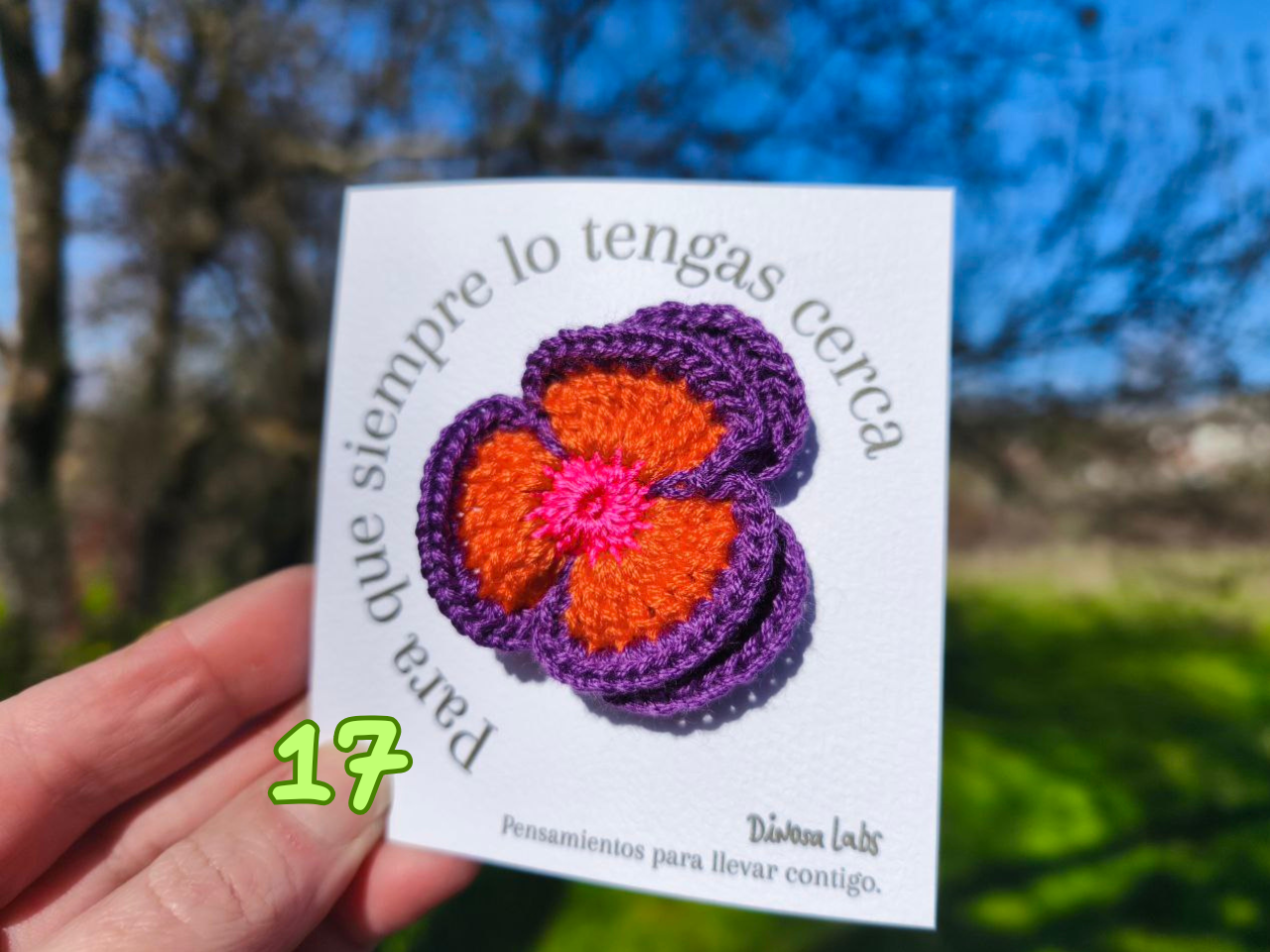 Pensamiento - Broche - Imagen 20