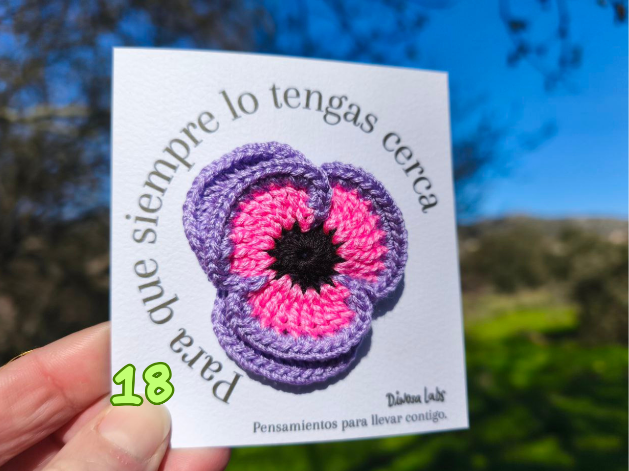 Pensamiento - Broche - Imagen 21