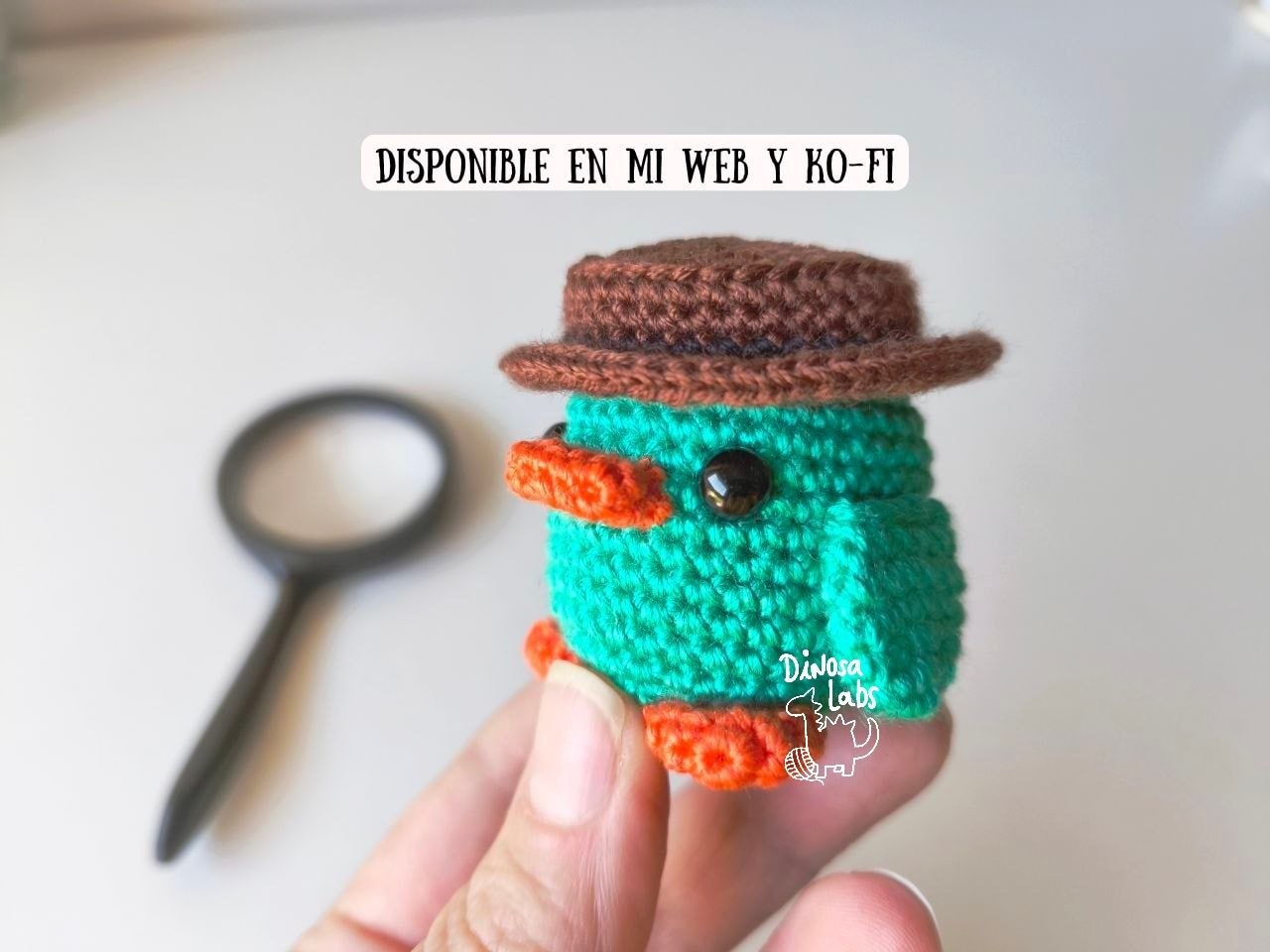 Patrón agente ornitorrinco DINOSA LABS