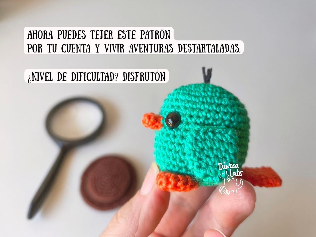Patrón agente ornitorrinco DINOSA LABS