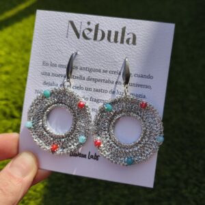 Nébula pendientes dinosa labs